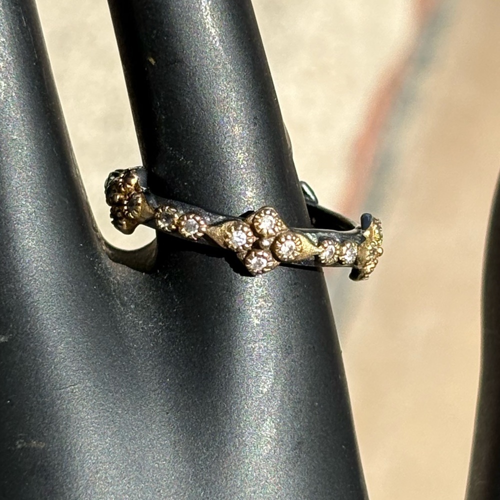 Freida Rothman fabulous two tone Ring